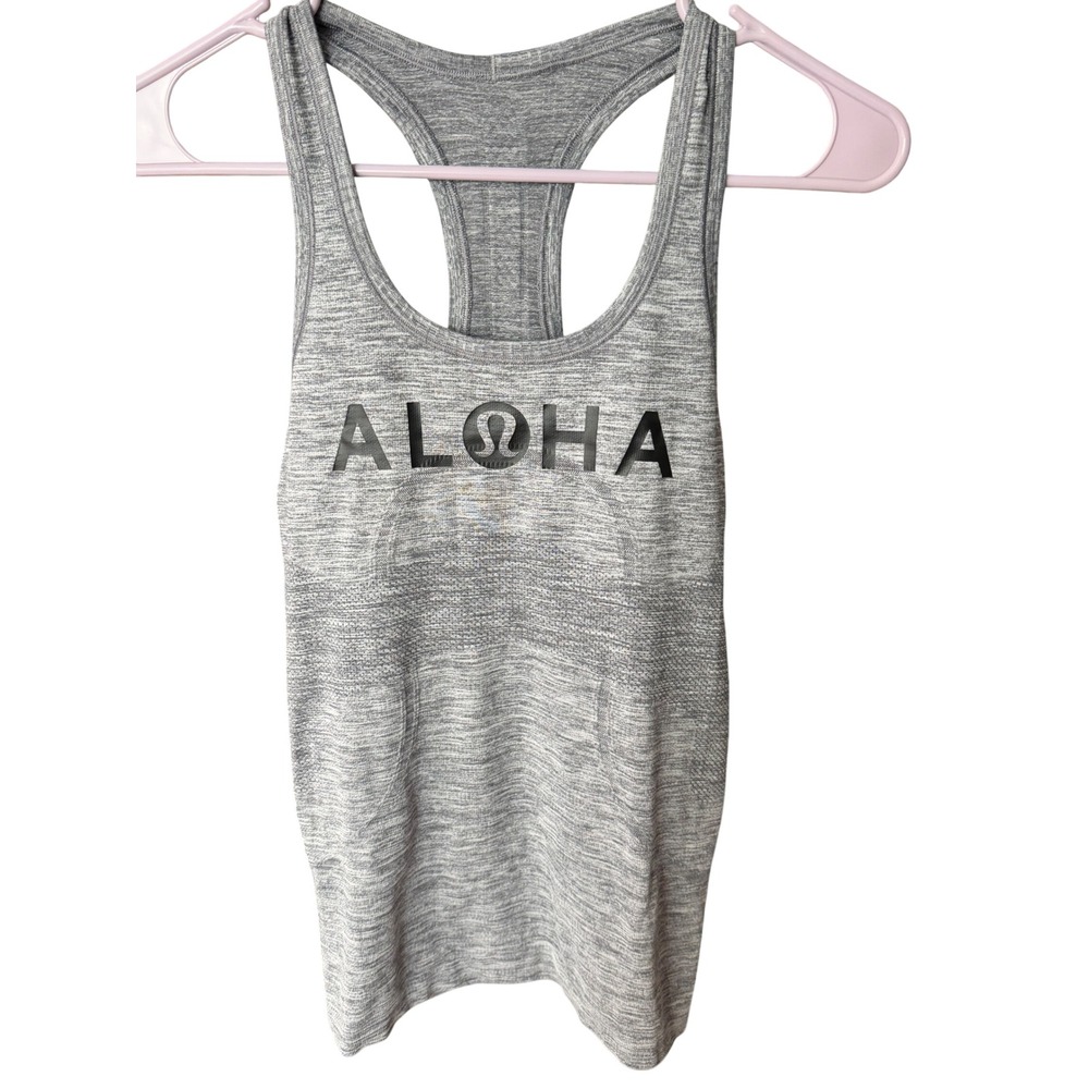 Lululemon Aloha Swiftly Tech Racerback Tank Top Size 4